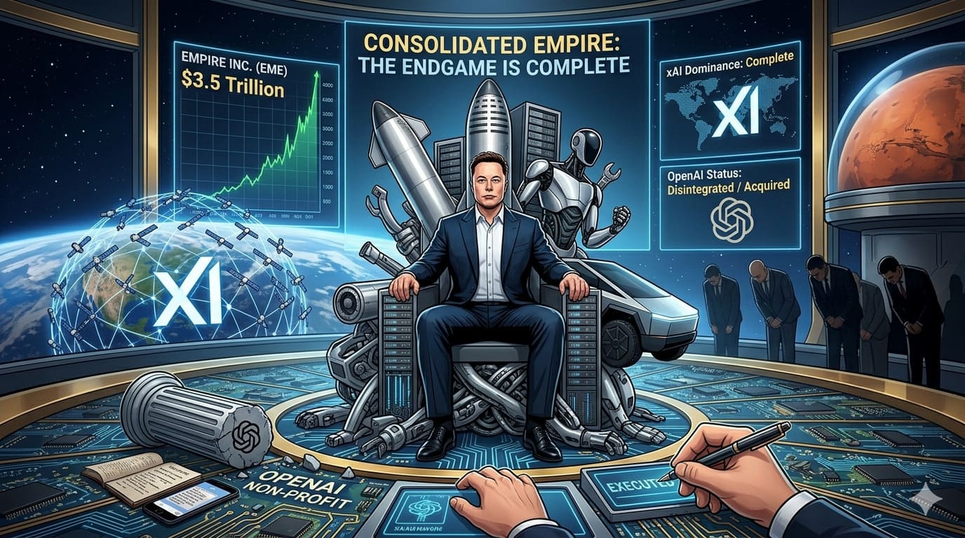 The Trillion-Dollar Gambit: Is Musk Using the OpenAI Lawsuit to Fuel the Greatest Wealth Transfer in History?