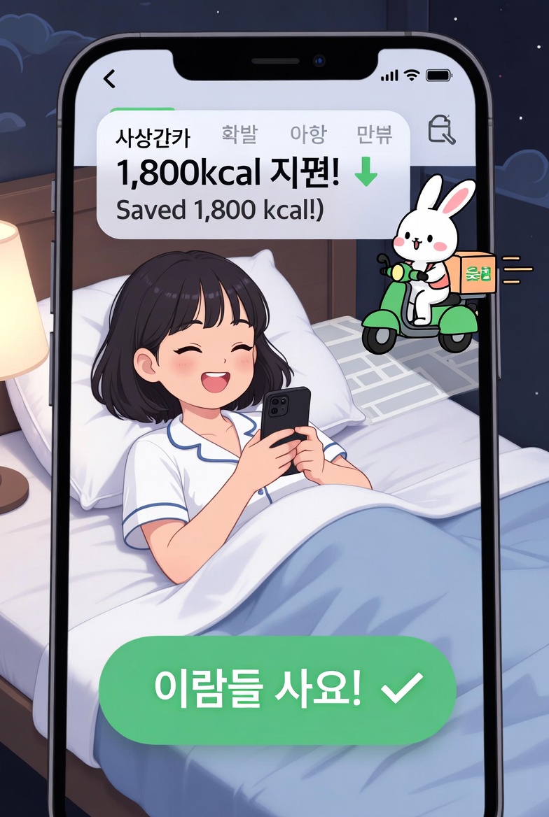 Korea's Gen Z Fights Delivery Cravings with 'Dopamine' Dummy Apps
