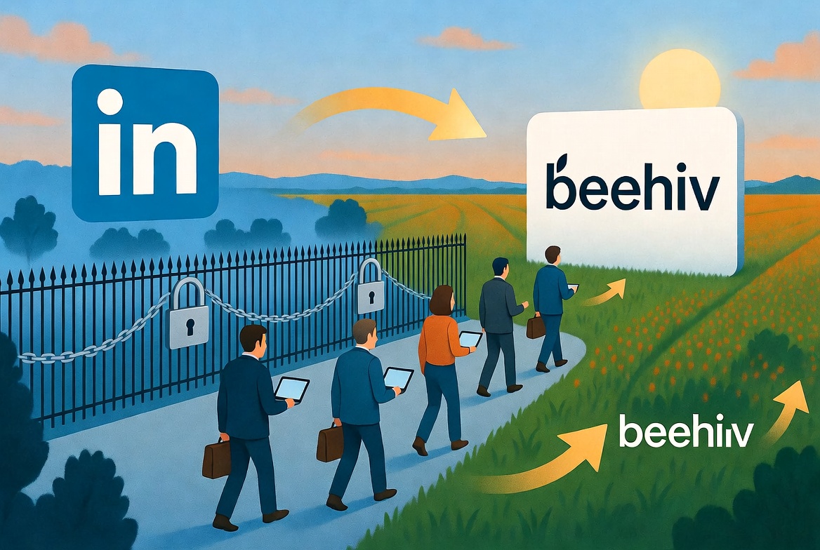 LinkedIn Wants to Buy beehiiv: The Battle for Creator Independence and the Future of B2B Newsletters