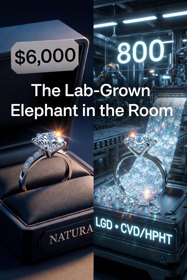 Diamond Prices Hit Rock Bottom: The Lowest Levels in 20 Years – And How the Market Went Off the Rails