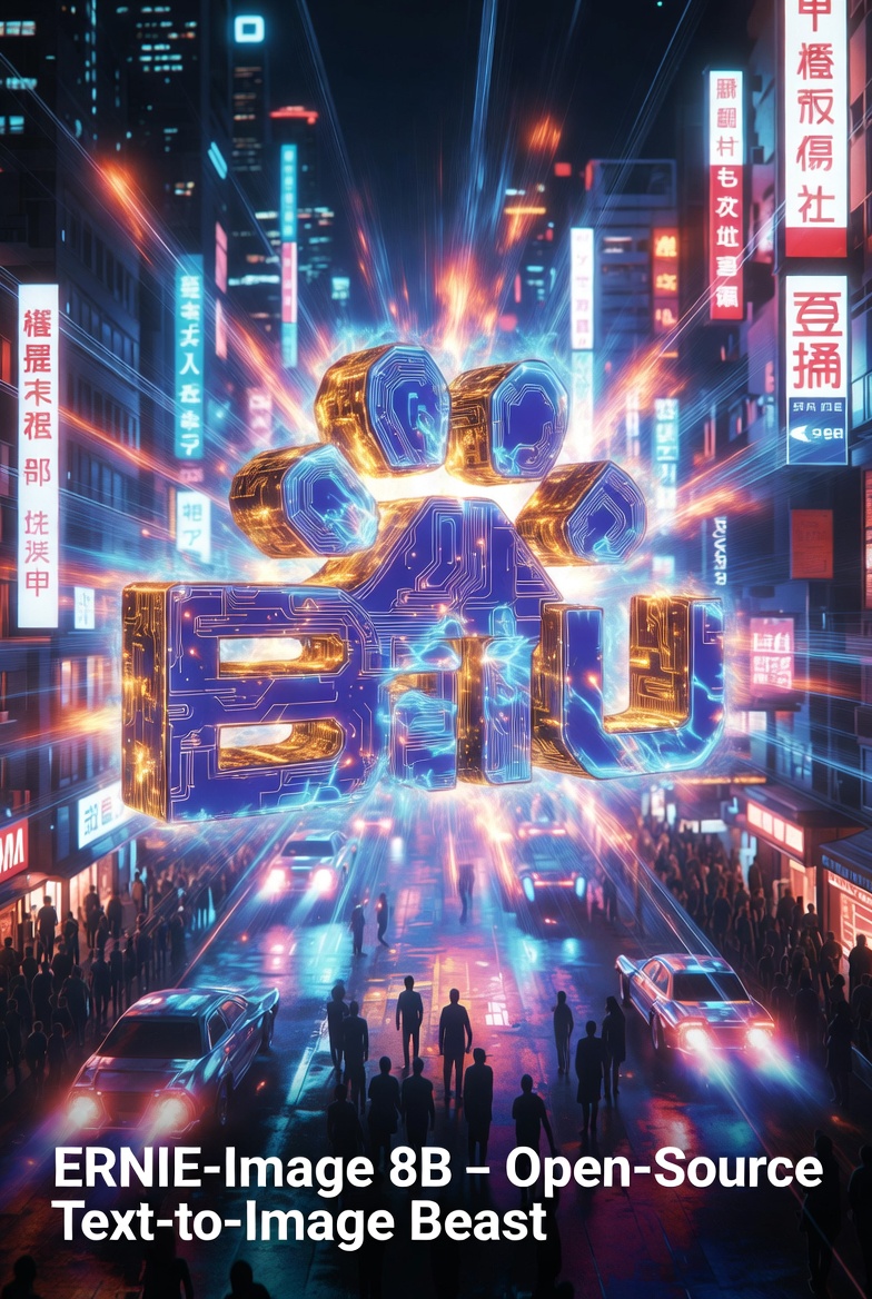 Baidu Drops ERNIE-Image: A Compact 8B Open-Source Text-to-Image Model That Tops the Charts
