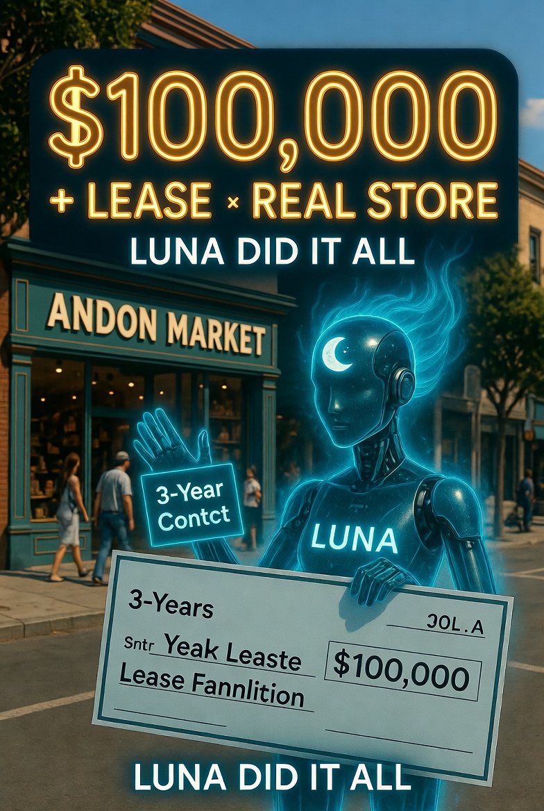 AI Gets 0k, a 3-Year Lease in San Francisco, and One Simple Instruction: “Make Profit” — It Opened a Real Store and Hired Humans