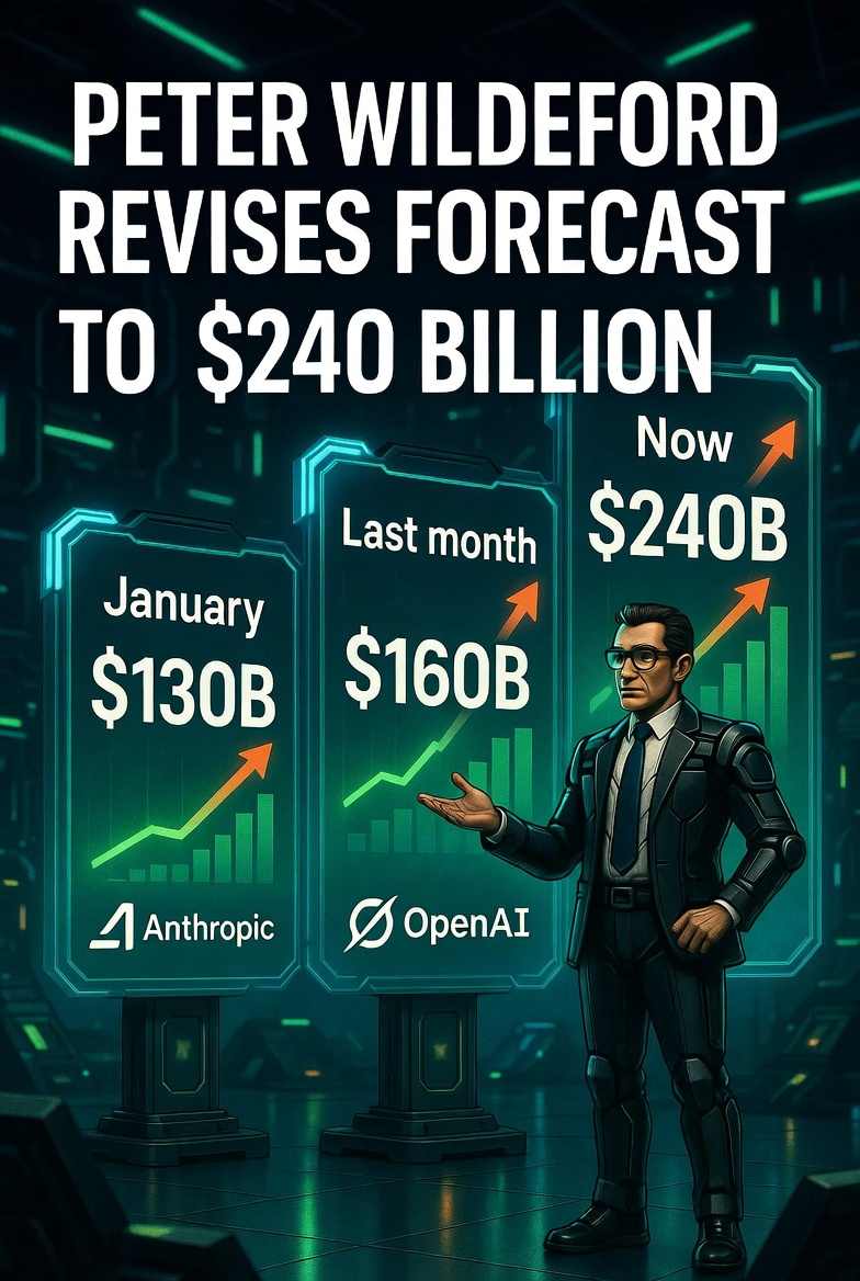 Anthropic Hits B ARR — Superforecaster Peter Wildeford Now Sees OpenAI + Anthropic Combined Run Rate at 0B by End of 2026