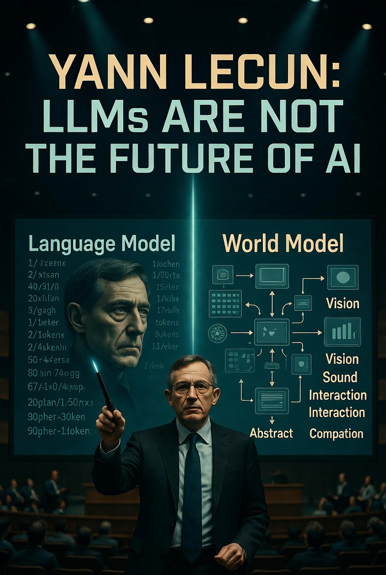 Yann LeCun’s Continued Crusade: Why LLMs Are Not the Path to Human-Level Intelligence