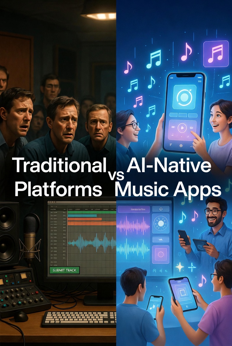 The Generative Music Wars Heat Up: While Musicians Fight AI, New Platforms Are Thriving