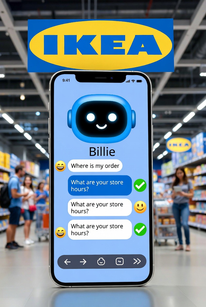 Ikea Keeps the Human Face in the Age of AI: How Chatbot Billie Created More Creative Jobs — and <img.3 Billion in New Revenue