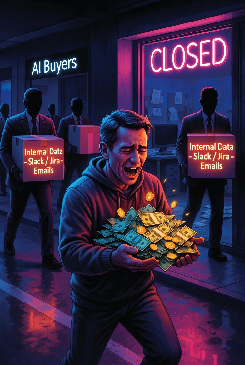 AI Companies Are “Harvesting Organs” from Dead Startups — And Founders Are Cashing In