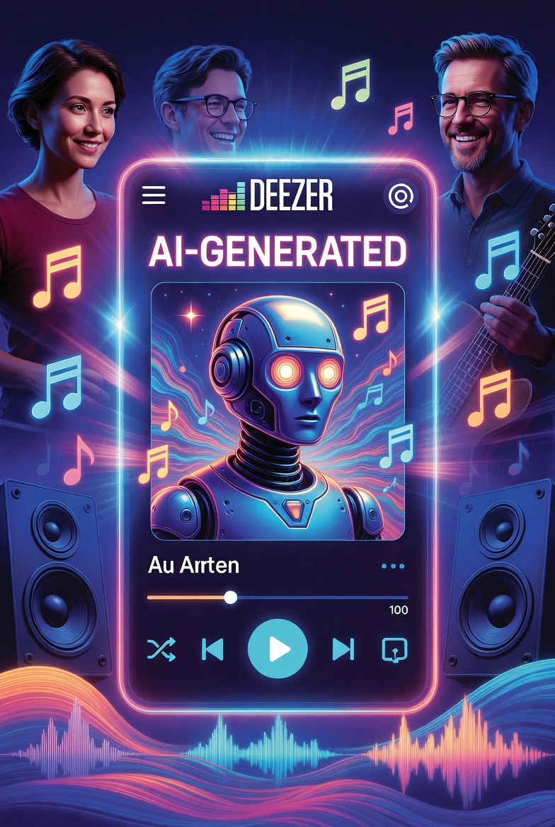 44% of All New Music on Deezer Is AI-Generated — But Almost Nobody Is Actually Listening to It