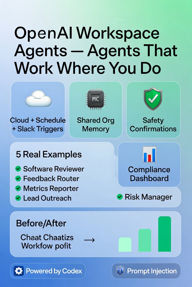 OpenAI Workspace Agents: Catching Up to Claude with Cloud-Powered Team Agents That Actually Work Where You Do