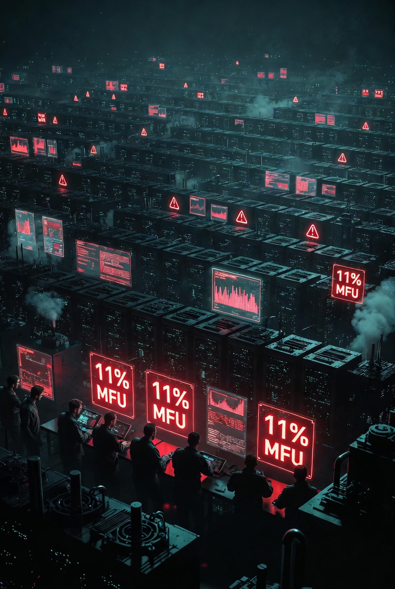 xAI’s Efficiency Crisis: 11% MFU, a Founder Exodus, and a  Billion Hail Mary on Cursor