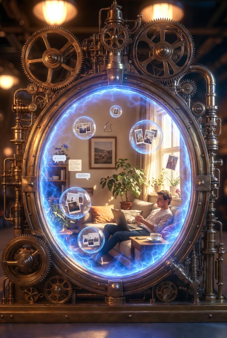 AI as a Time Machine: Returning to the Past Through Digital Snapshots