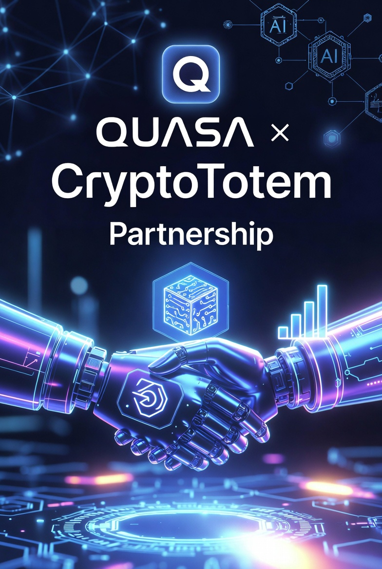 QUASA is proud to partner with CryptoTotem, a leading analytical service specializing in blockchain startup research