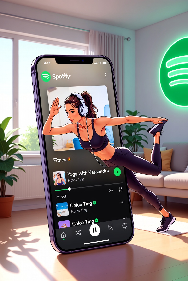 Spotify Just Ate Another Creator Niche: Fitness Content Is Now Inside the App