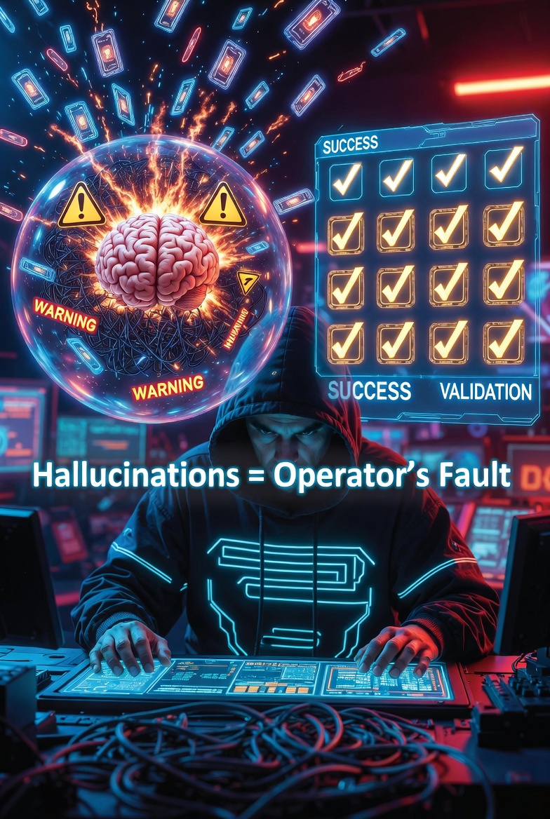 AI Hallucinations Aren’t the Model’s Fault — They’re Yours