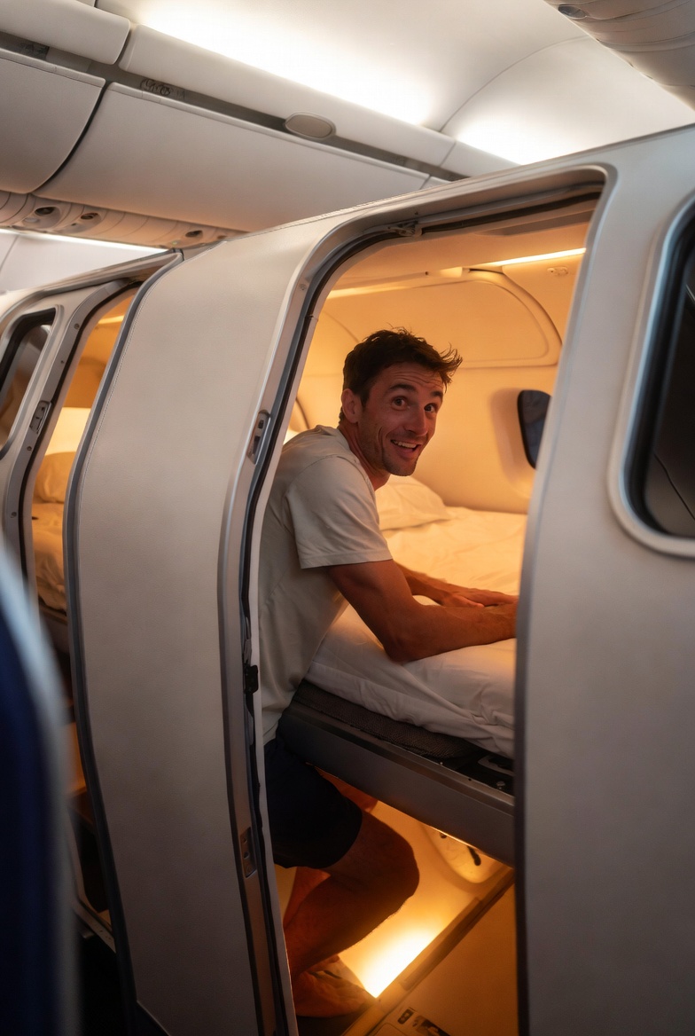 Air New Zealand’s Skynest: Turning Economy Hell into a 5 Nap Pod on 16-Hour Flights