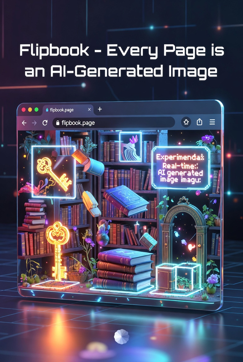 Flipbook: The AI-Powered “Visual Browser” That Turns the Entire Internet into Generated Images