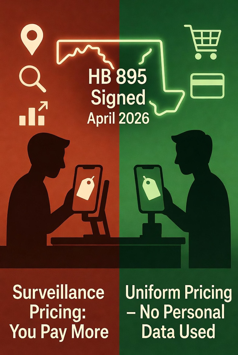 Maryland Becomes First U.S. State to Ban “Surveillance Pricing” in Grocery Stores