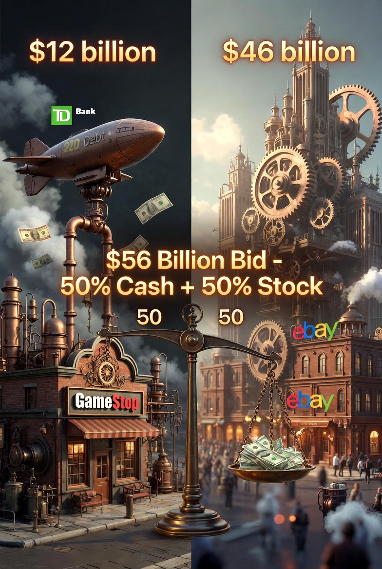 GameStop’s Ryan Cohen Launches  Billion Hostile Bid for eBay