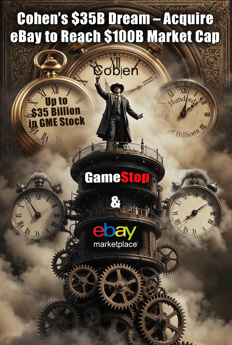 GameStop’s Ryan Cohen Launches  Billion Hostile Bid for eBay