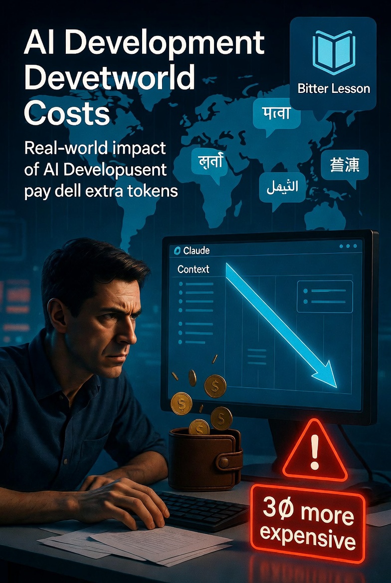 Claude Is the Most Expensive AI — If You Don’t Speak English