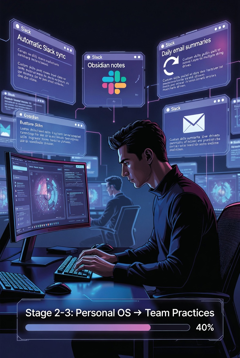 The Six Stages Every Company Goes Through to Become Truly AI-Native