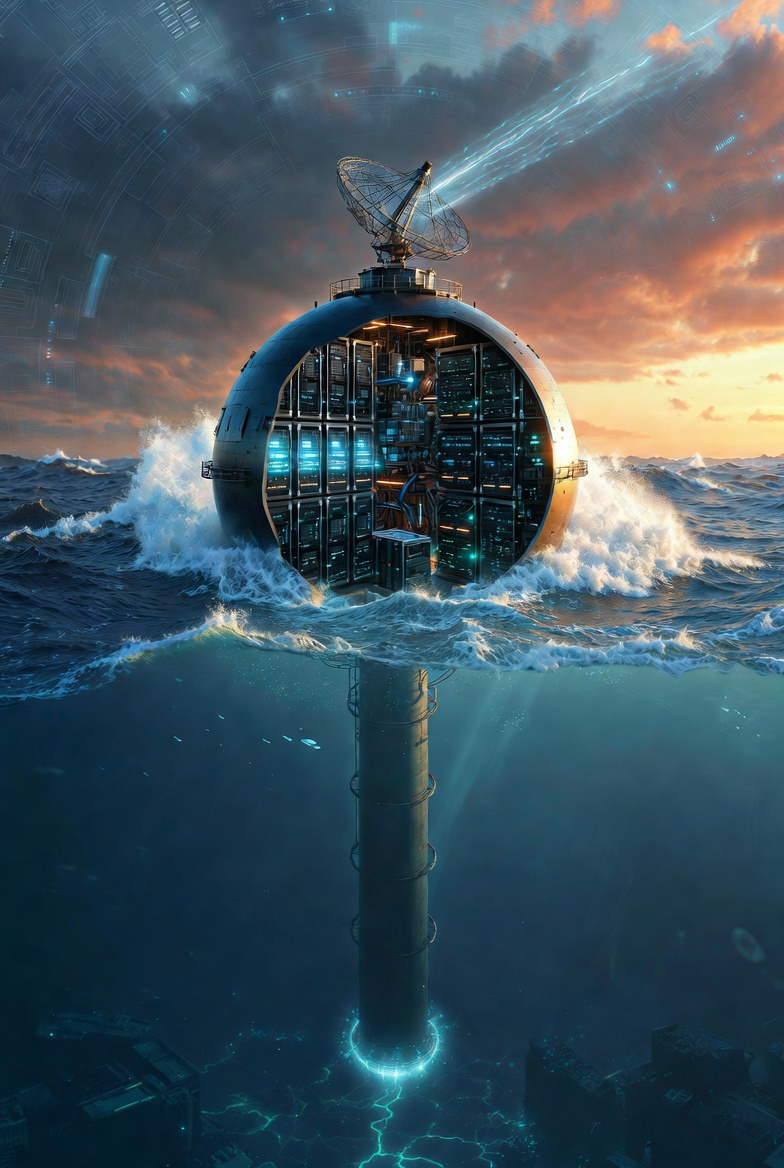 Peter Thiel Leads 0 Million Bet on Floating AI Data Centers Powered by Ocean Waves
