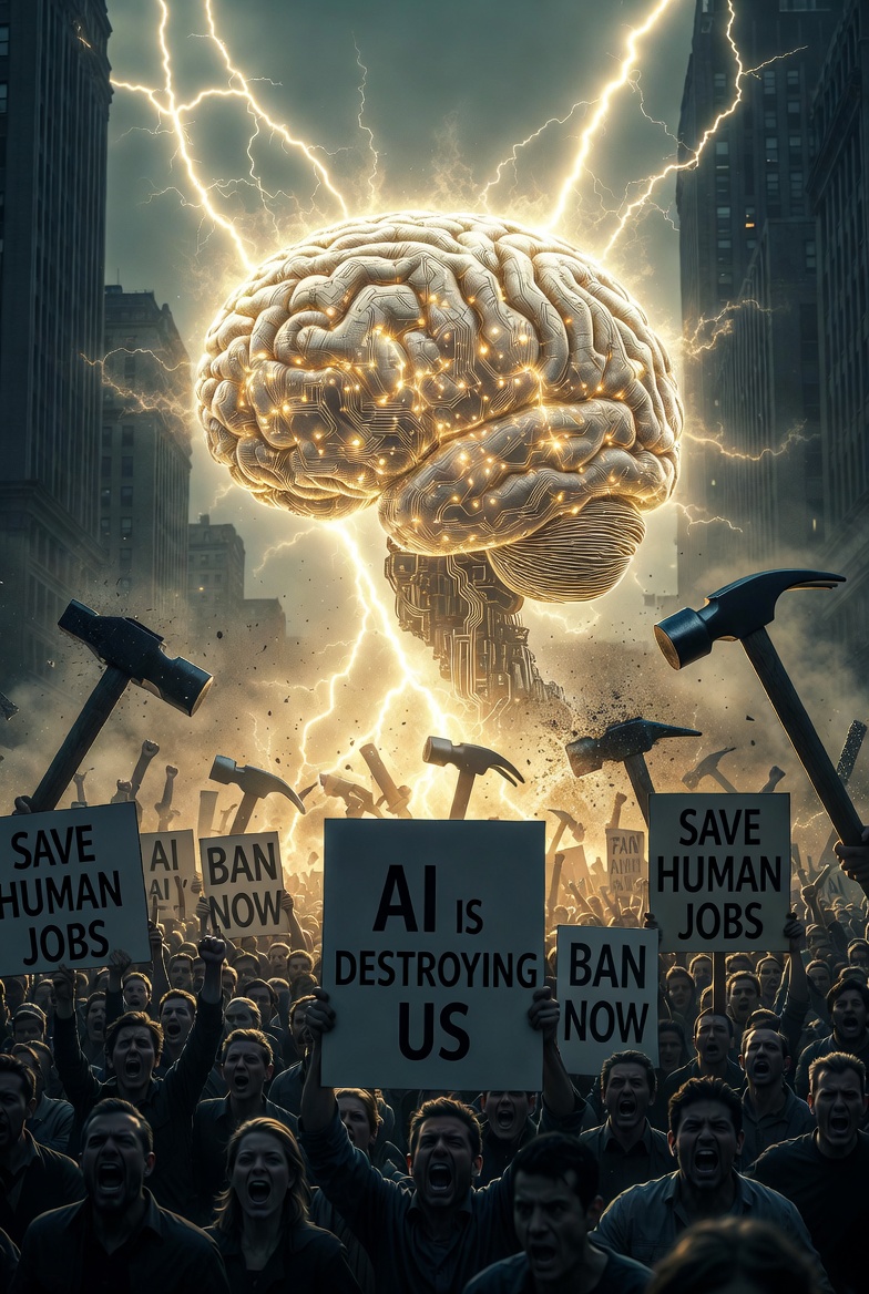 The Rise of the "Great AI Backlash"