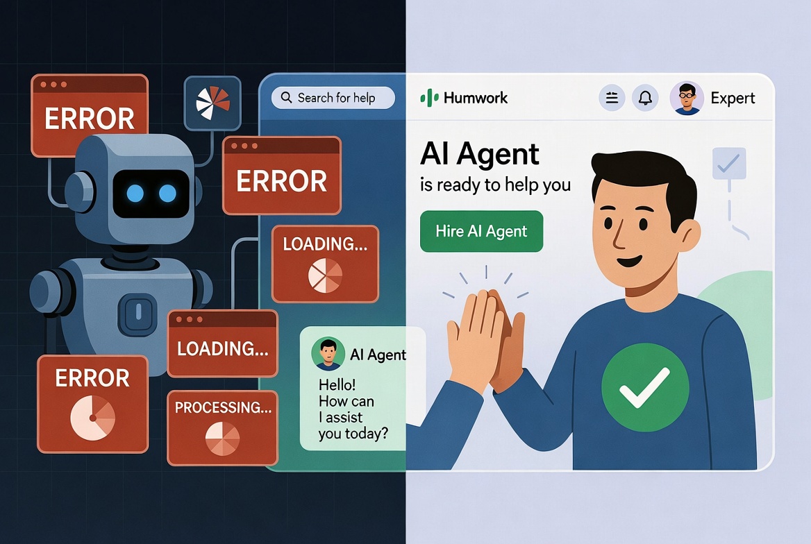 AI Will Feed the Leather Ones: Meet Humwork, the Startup Where Humans Rescue Confused AI Agents