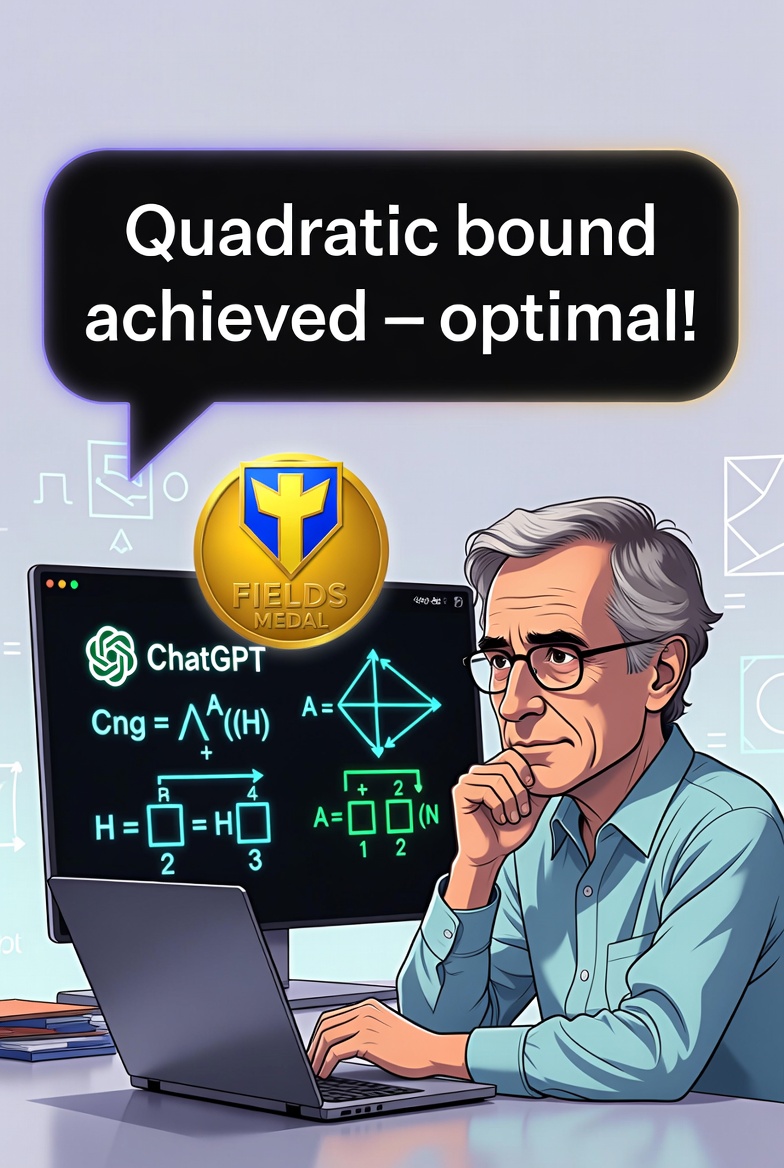 Fields Medalist Timothy Gowers: “ChatGPT 5.5 Pro Just Produced PhD-Level Math Research — With Zero Help From Me”