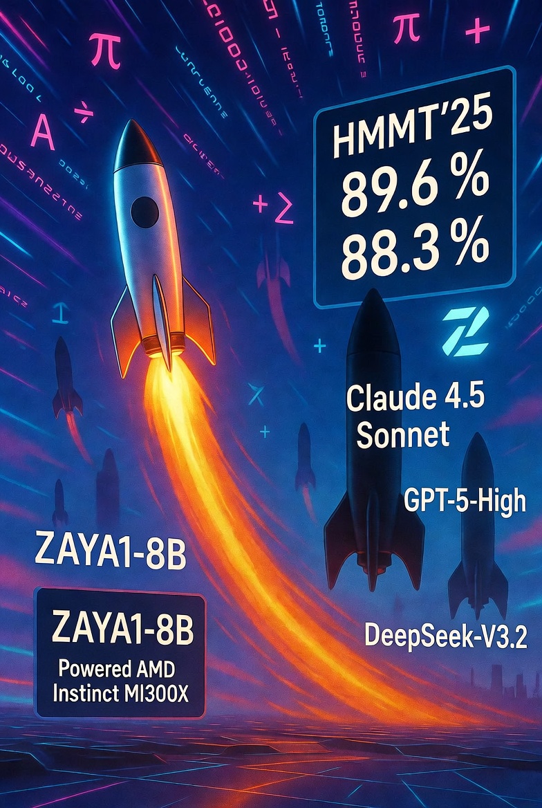 Zyphra Releases ZAYA1-8B: A Sub-1B Active Parameter MoE Model That Outperforms Much Larger Rivals