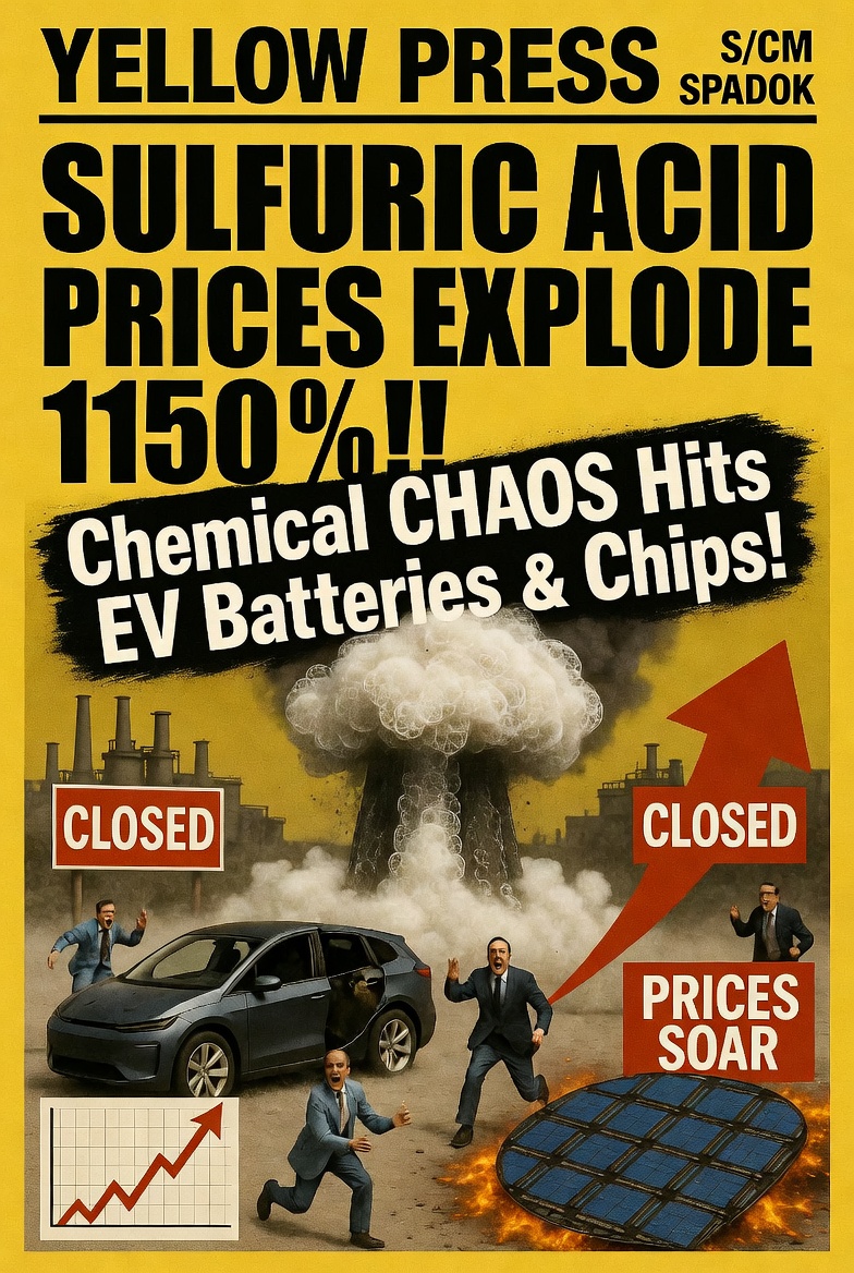 The World is Simultaneously Losing Oil, Fertilizers, and Sulfuric Acid. The Market Has Only Priced in Oil