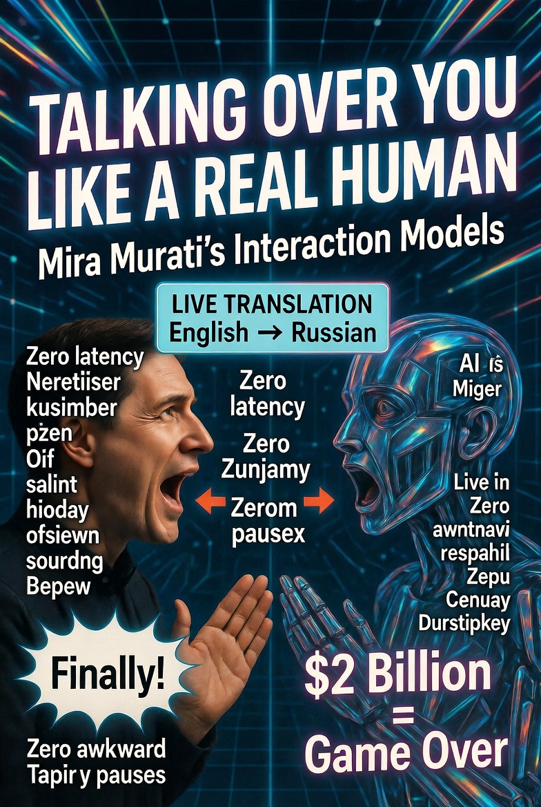 Finally, Something Truly New from Mira Murati (And Yes — the 