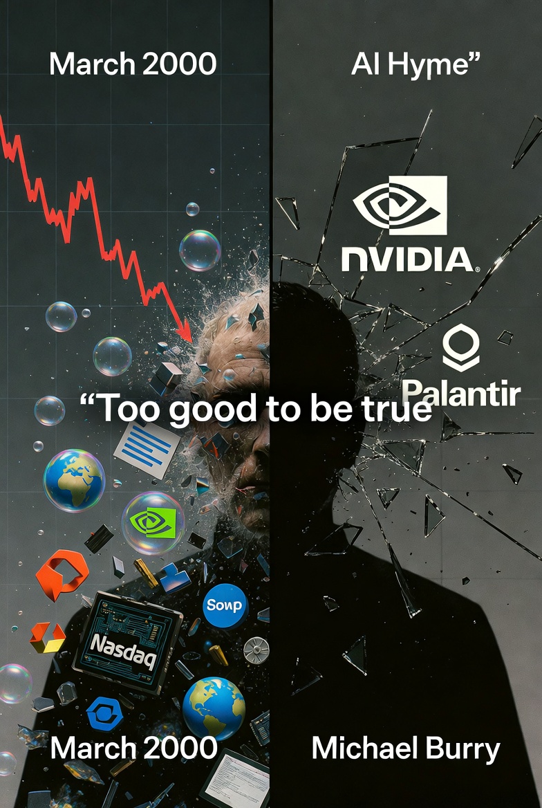 Why Michael Burry Thinks the AI Boom Is a Bubble