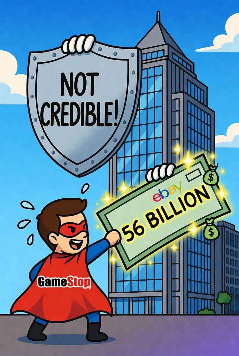 eBay Board Rejects GameStop’s Billion Hostile Takeover Bid as “Not Credible or Attractive”