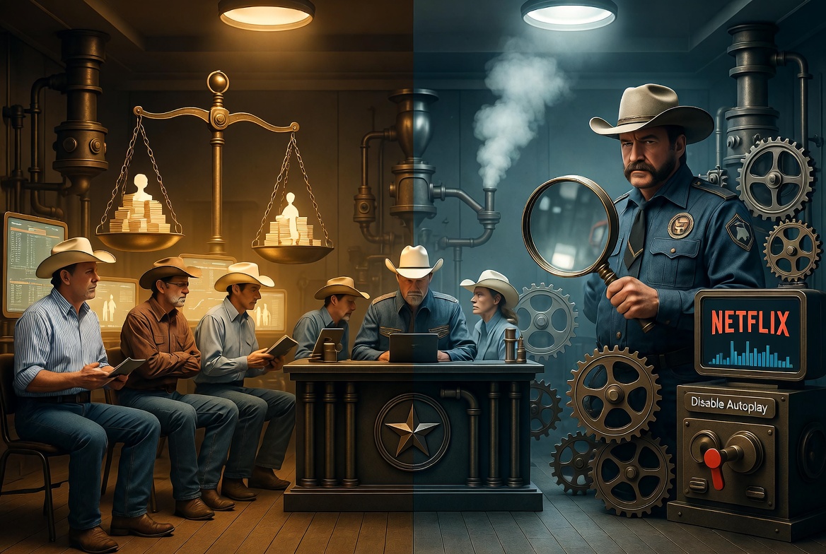 Texas vs. Netflix: The High-Stakes Battle Over Your Bedtime (and Your Data)