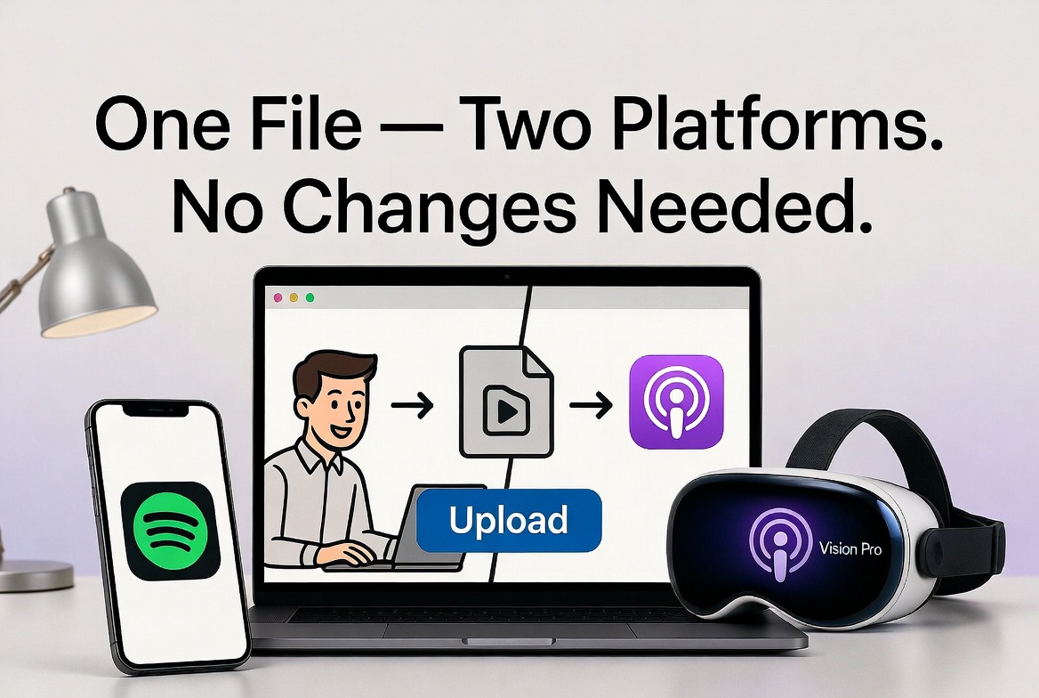 Spotify Embraces Apple’s HLS Tech for Video Podcasts, Simplifying Cross-Platform Publishing
