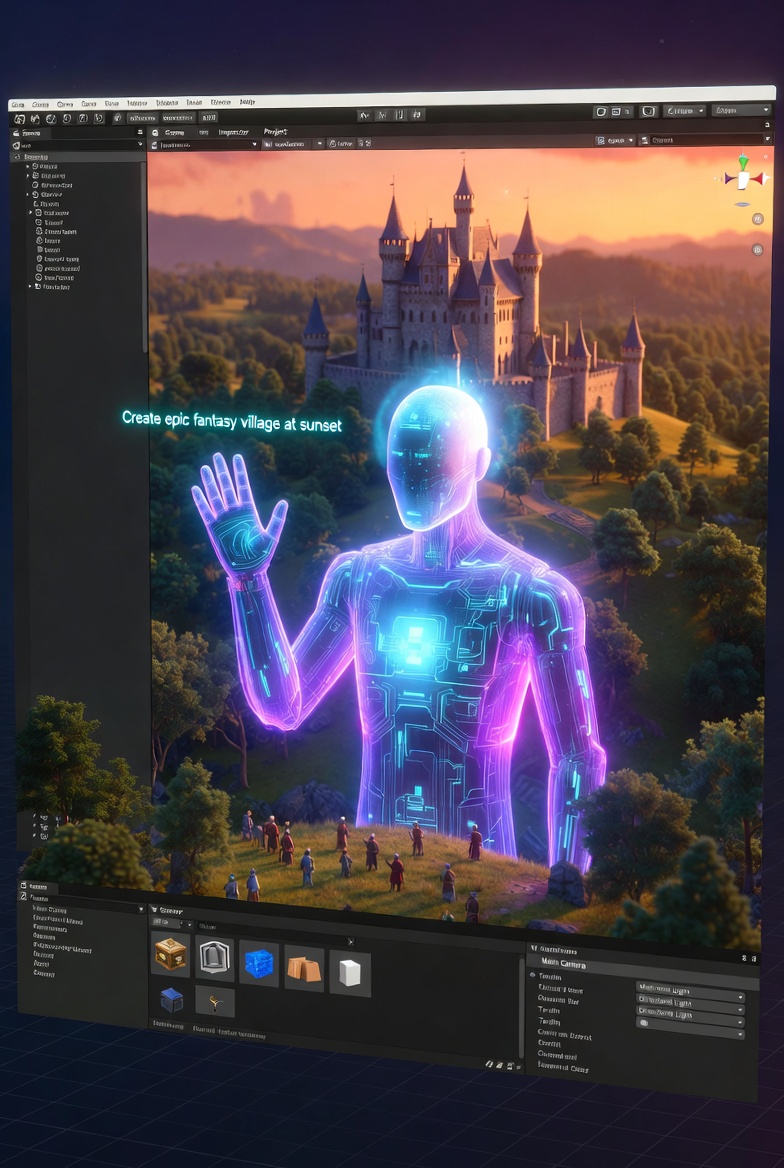 Unity Just Dropped a Real AI Agent and Scene Generator — And It’s Actually Useful