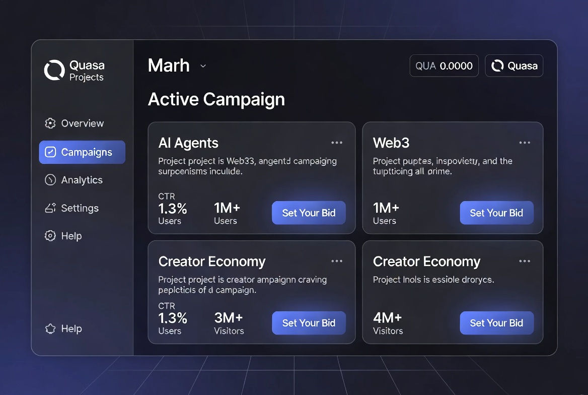 Quasa Projects: The PPC Advertising Platform Powering the New Crypto Economy