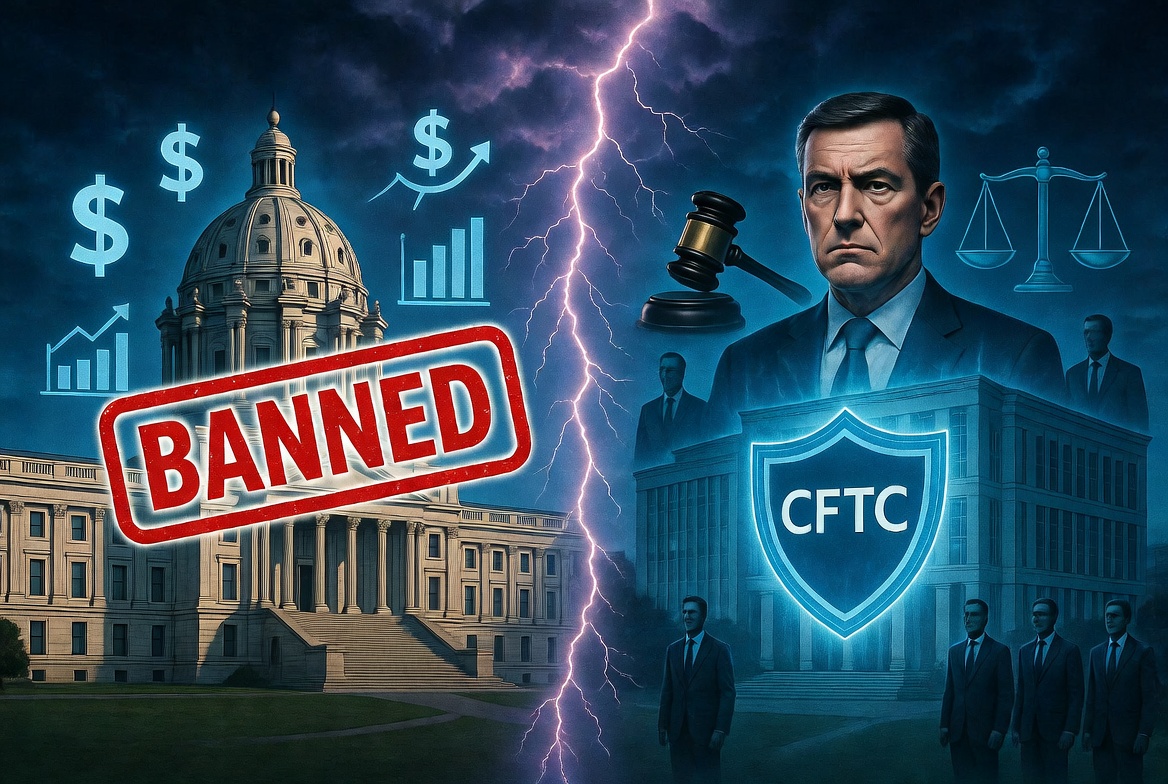 Minnesota Becomes First State to Criminalize Prediction Markets — Sparking Federal Showdown