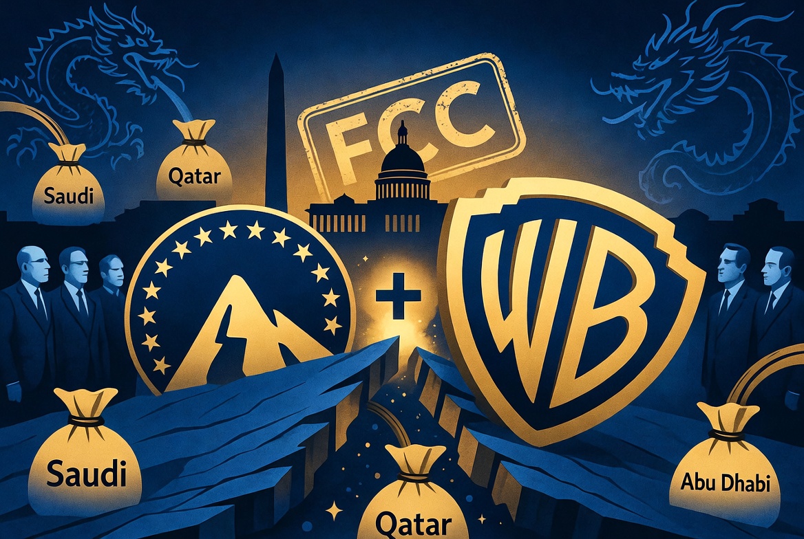 From Hollywood Merger to Geopolitical Thriller: How Foreign Cash Is Turning the Paramount-Warner Bros. Deal Into a National Security Saga