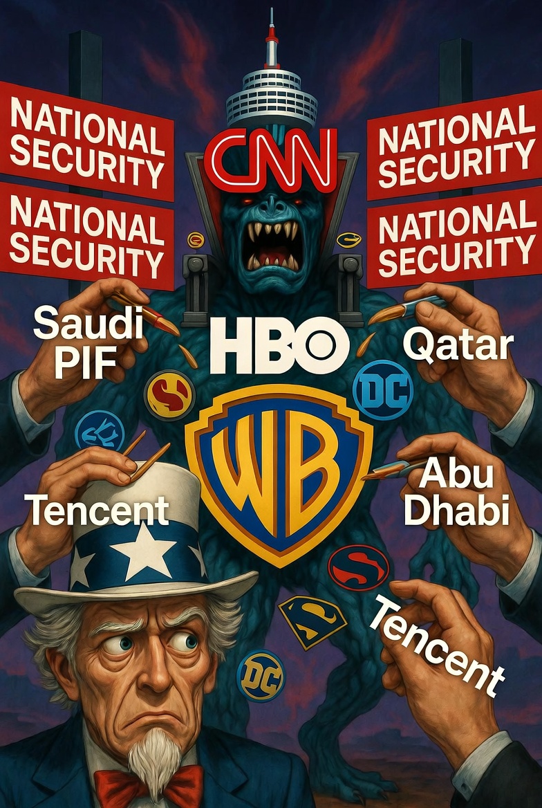 From Hollywood Merger to Geopolitical Thriller: How Foreign Cash Is Turning the Paramount-Warner Bros. Deal Into a National Security Saga