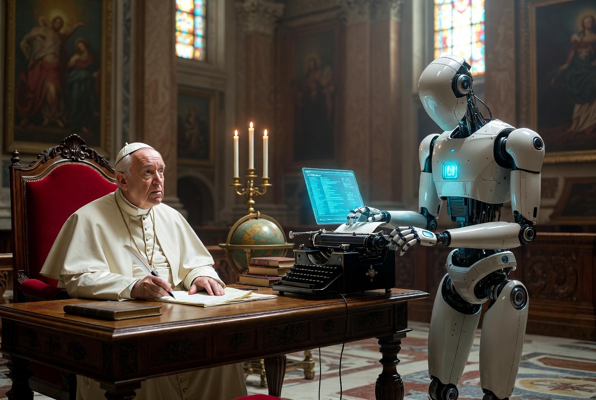 Did the Pope’s Anti-AI Encyclical Get (Partially) Written by AI? The Pangram Detector Says 46%