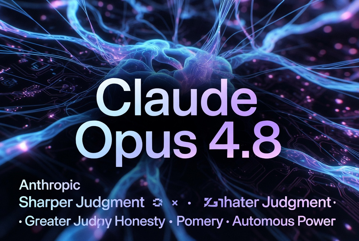Anthropic Launches Claude Opus 4.8: A Major Leap in Judgment, Honesty, and Autonomous Coding