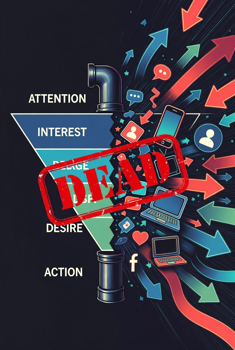 Why Your Favorite Sales Funnels Are Dead: The End of AIDA and the Rise of Omnipresent Commerce