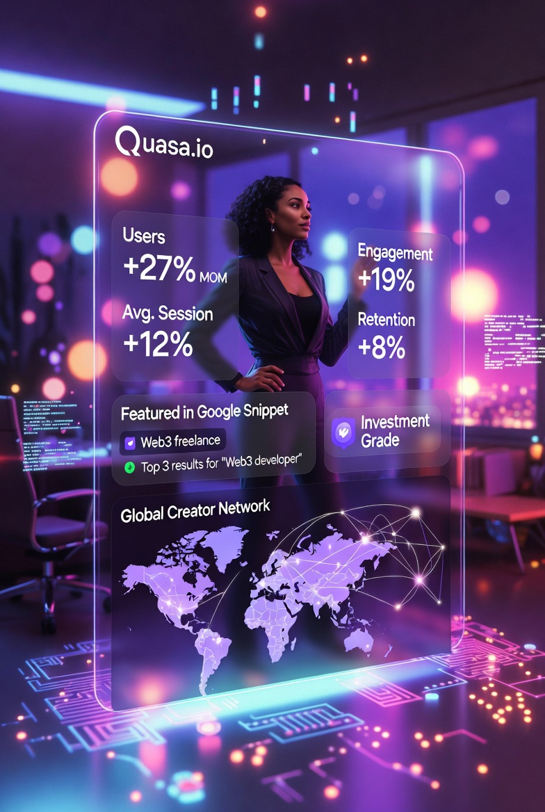 Quasa.io 2026 Transformation Report: From Strategic Reboot to Web3 Hub for Hybrid Freelancers – Empowering Professional Creators in the New Labor Economy