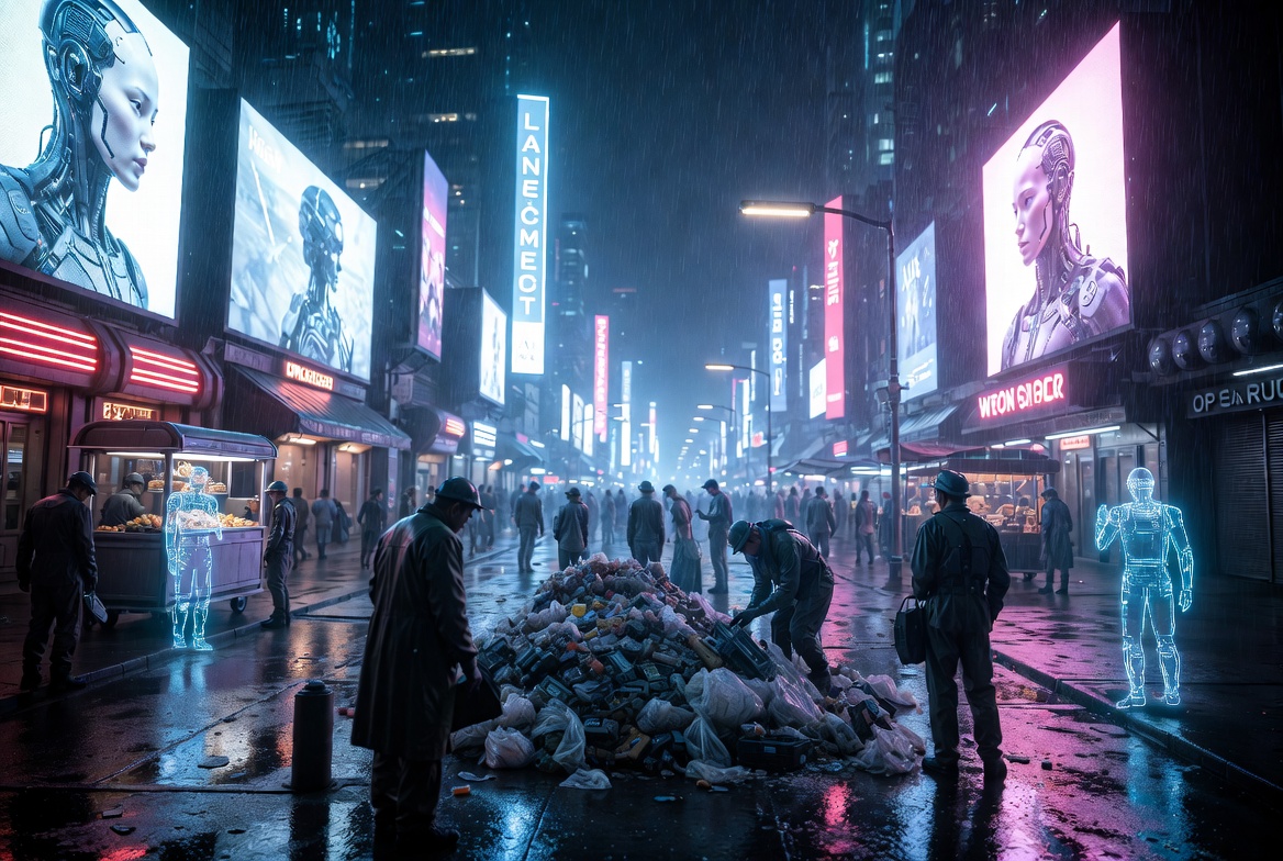 One Foot in Cyberpunk: Is Our World Already Living the Dystopia?