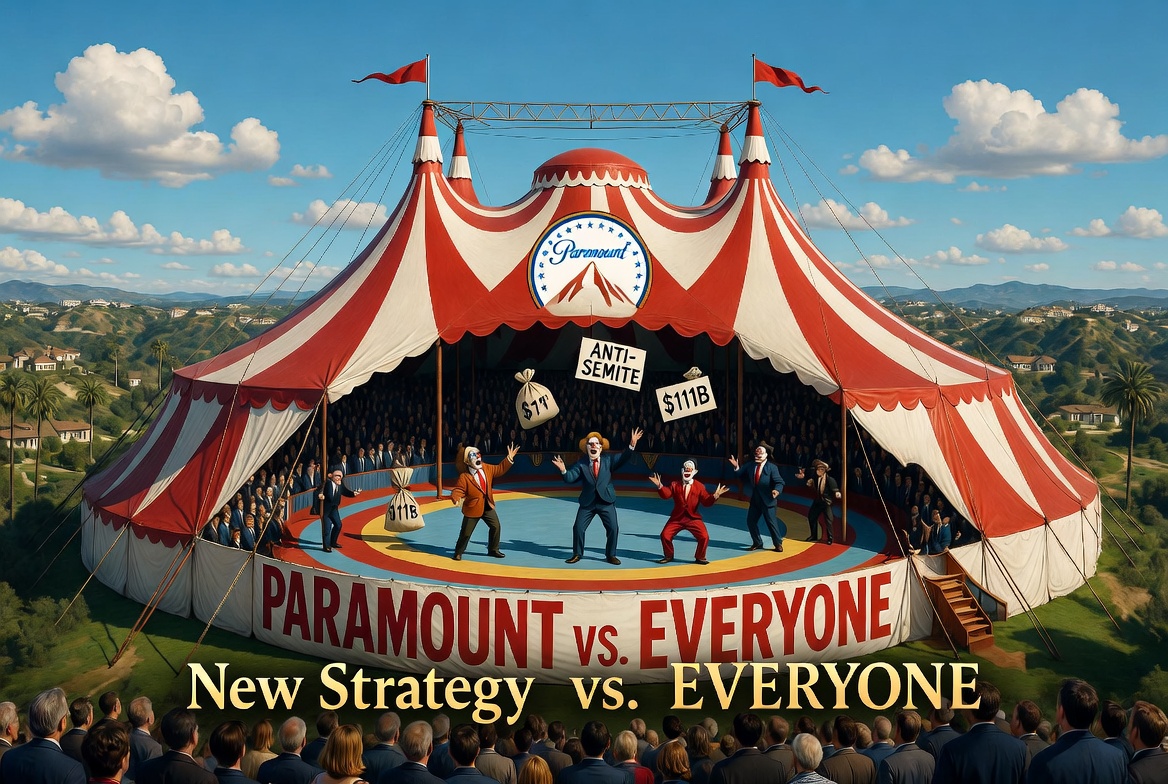New Strategy for Protecting Paramount’s Interests: Now All Opponents Are Declared Anti-Semites