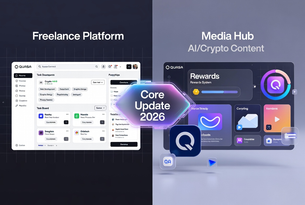Strategic Pivot of QUASA: From Freelance Exchange to Full-Functional Web3 Hub for the Creator Economy