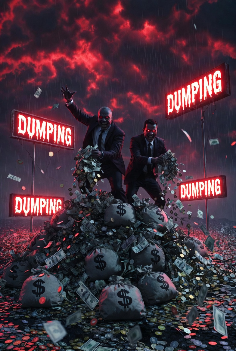 Part 4. The Final Bloodbath: Insiders Are Dumping, Exchanges Are Bleeding, and the Last Meme Coin Rally Is a Dead Cat Bounce