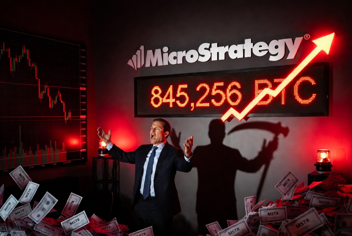 MicroStrategy’s Bitcoin Death March Accelerates: 1,550 More Coins Bought, <img Billion Cash Cushion Built for the Coming Bloodbath